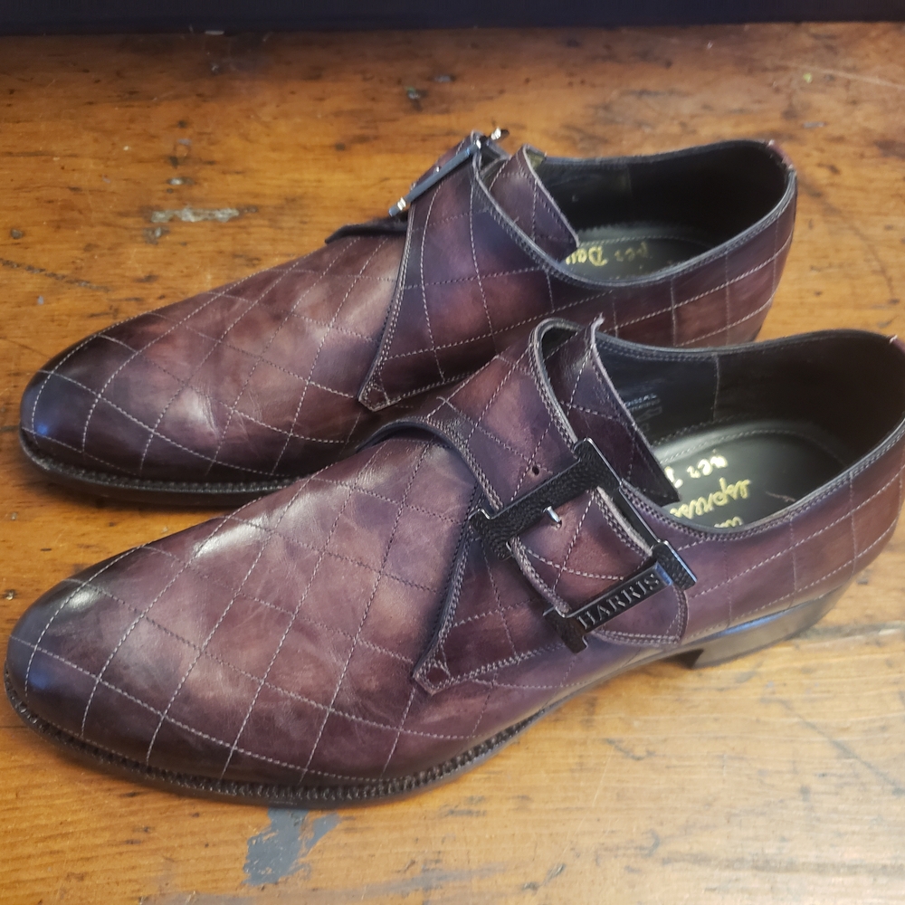 Calzoleria Harris Brown Leather Oxfords